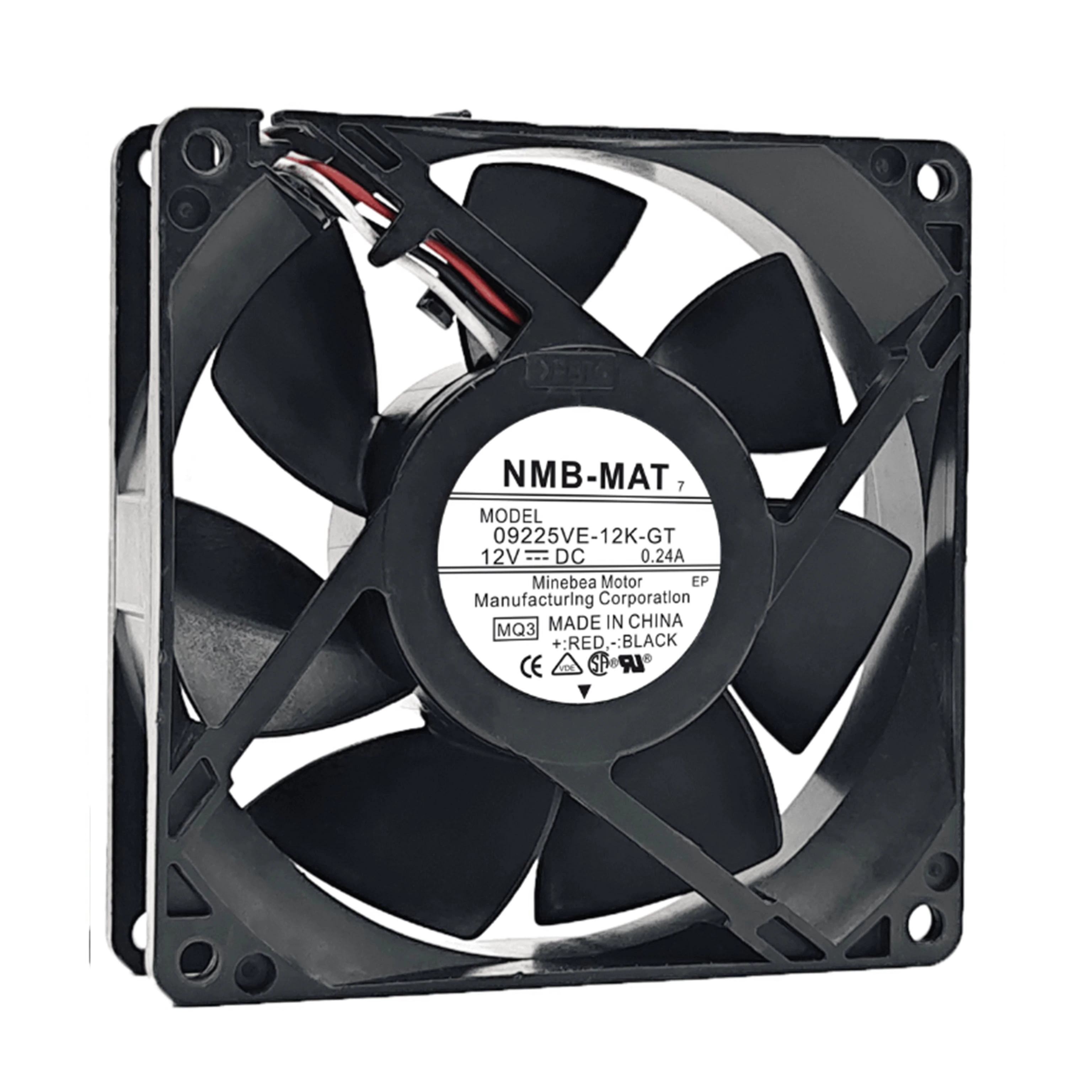 09225VE-12K-GT NMB DC12V 0.24A waterproof inverter fan 09225VE-12K-GT NMB DC12V 0.24A waterproof inverter fan