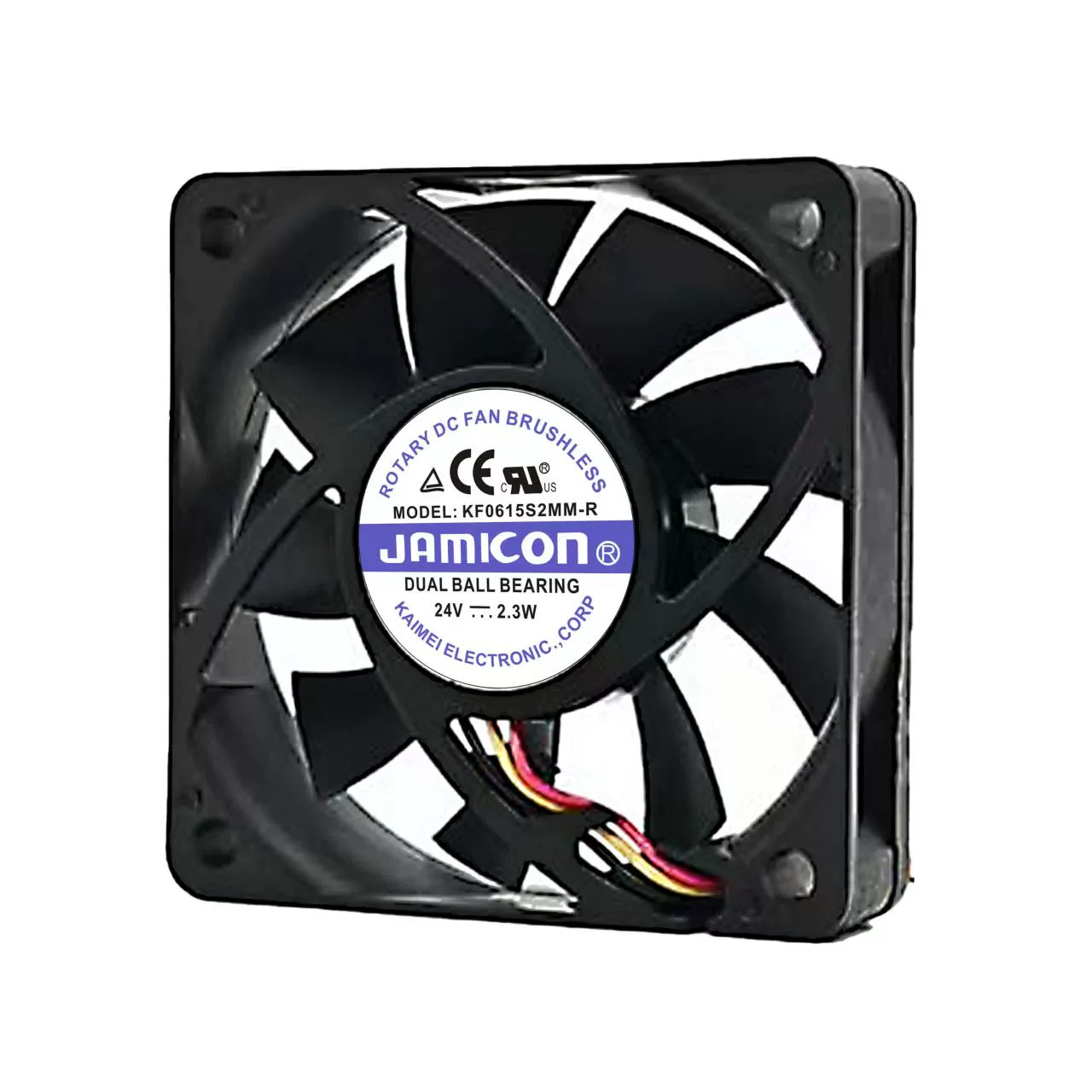 KF0615S2MM-R Jamicon DC24V 2.3W cooling fan
