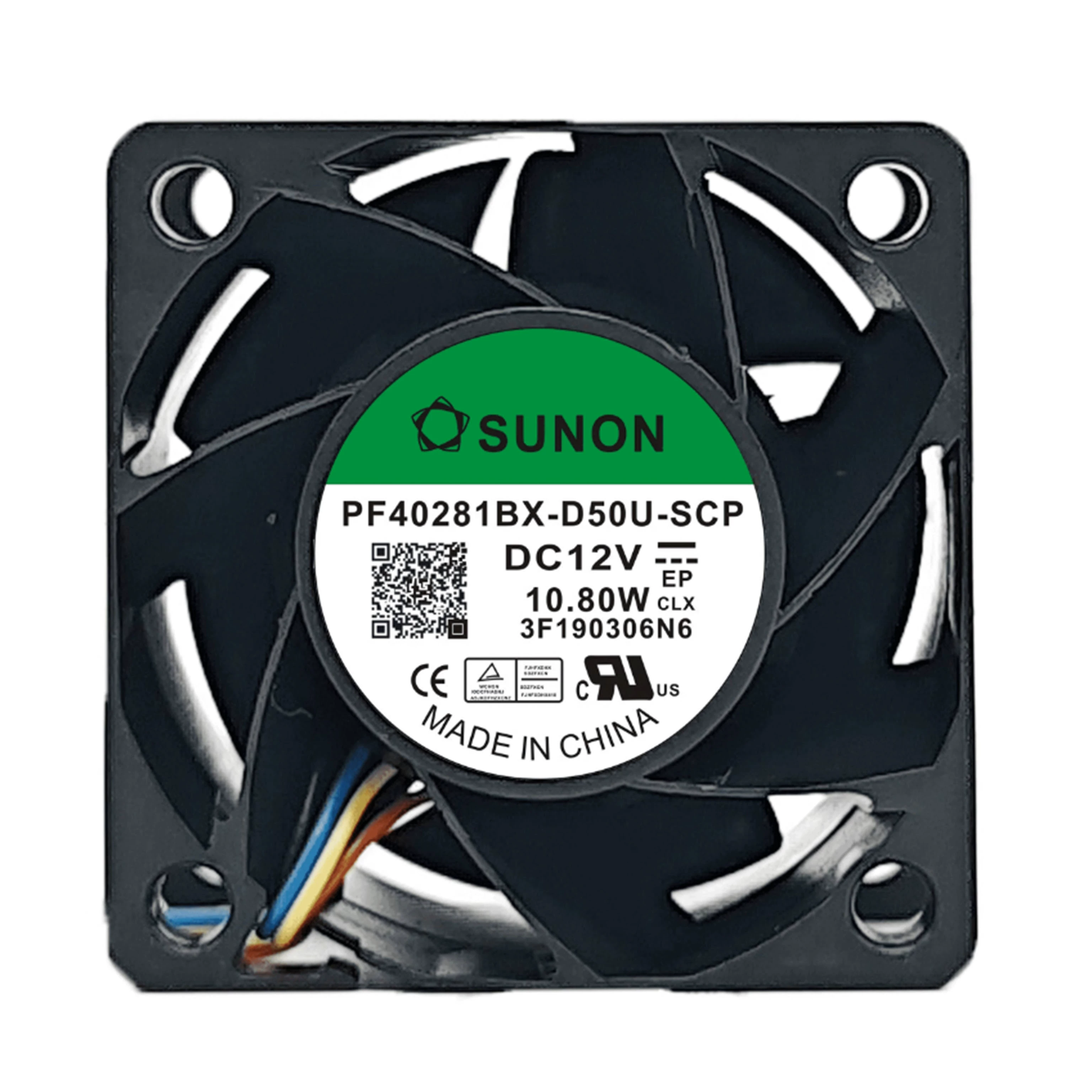 PF40281BX-D50U-SCP SUNON DC12V 10.8W built-in 4-wire PWM fan PF40281BX-D50U-SCP SUNON DC12V 10.8W built-in 4-wire PWM fan
