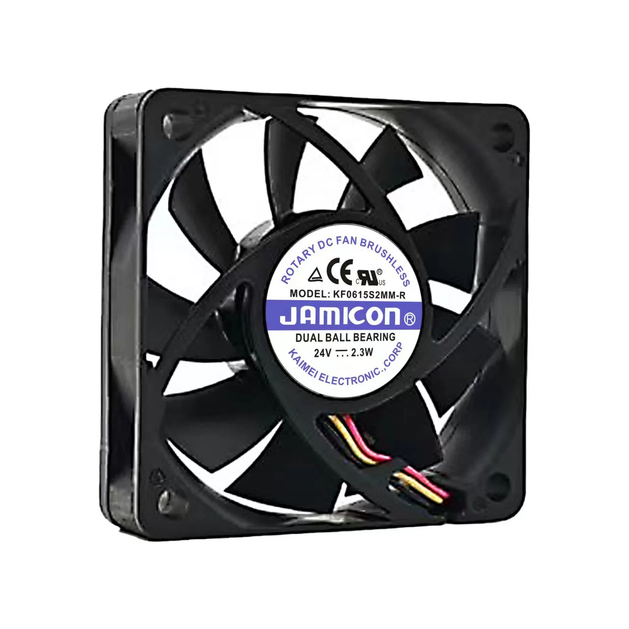 KF0615S2MM-R Jamicon DC24V 2.3W cooling fan KF0615S2MM-R Jamicon DC24V 2.3W cooling fan