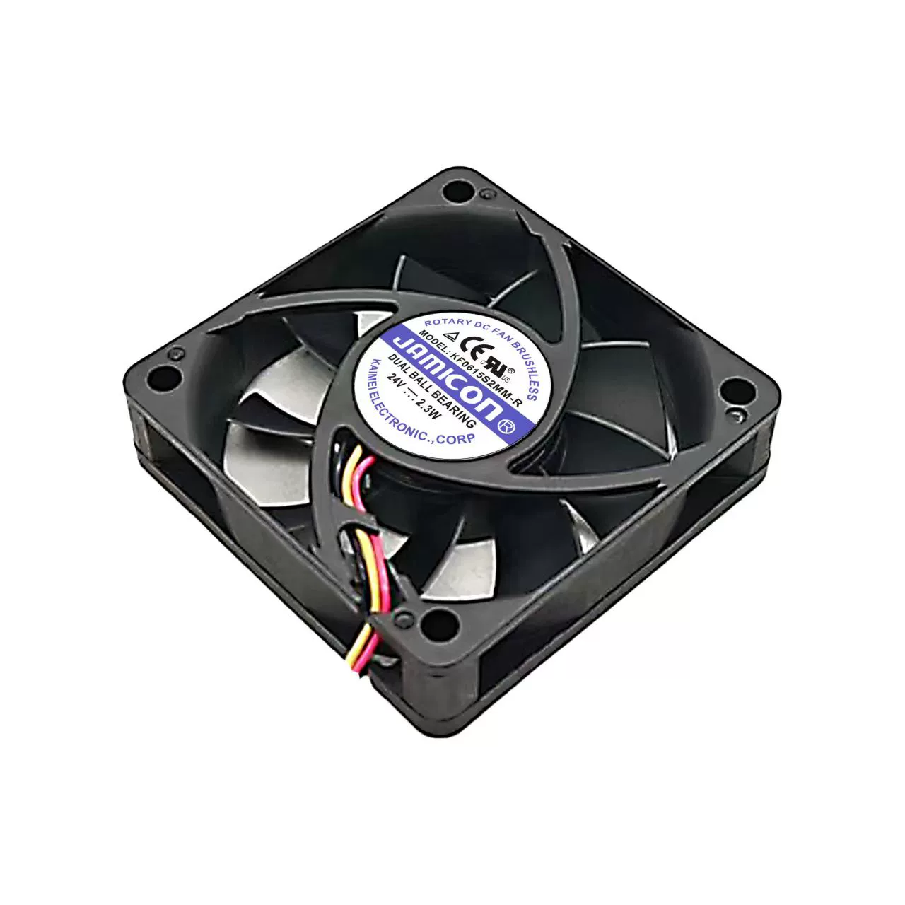 KF0615S2MM-R Jamicon DC24V 2.3W cooling fan KF0615S2MM-R Jamicon DC24V 2.3W cooling fan