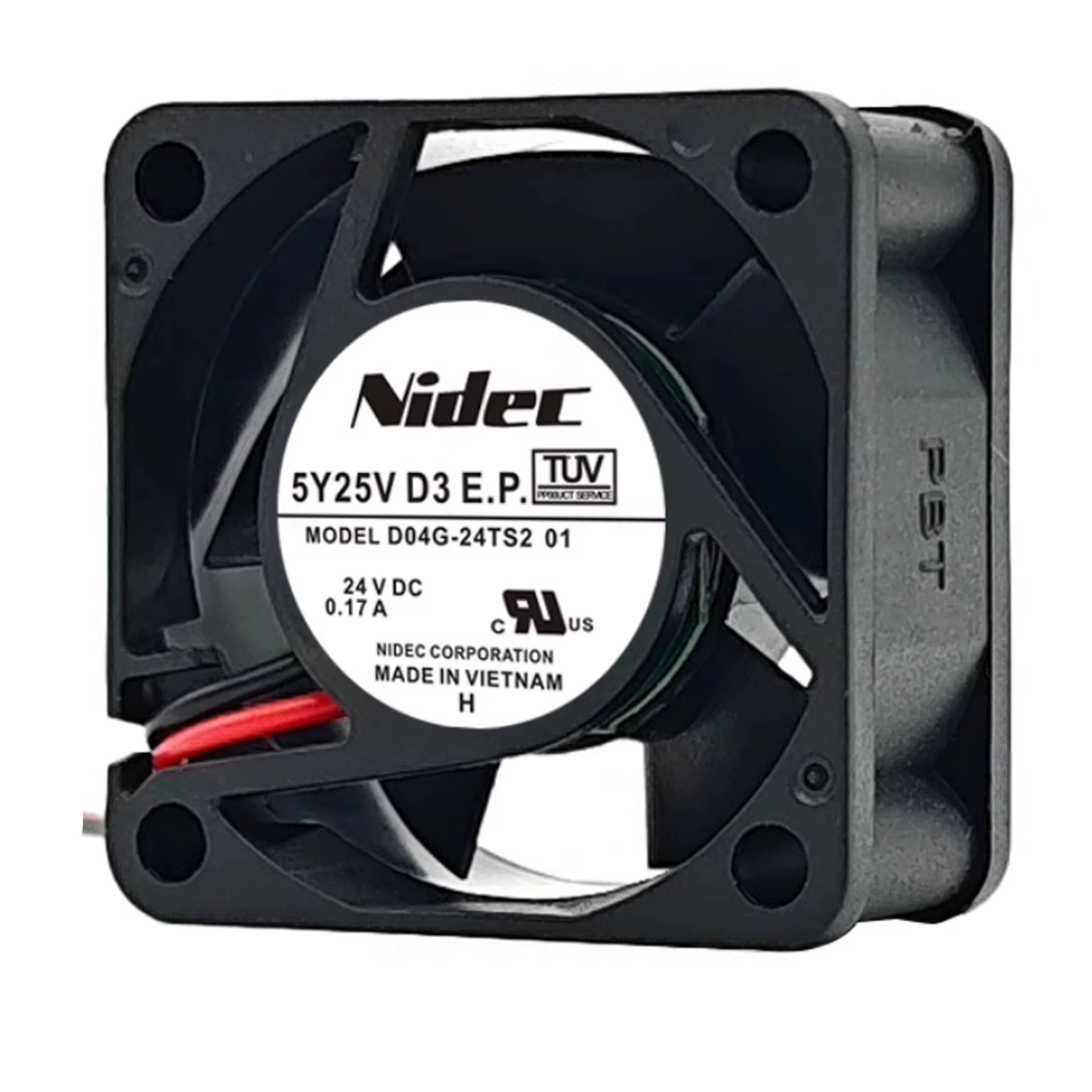 D04G-24TS2 01 Nidec 24V frequency converter cooling fan