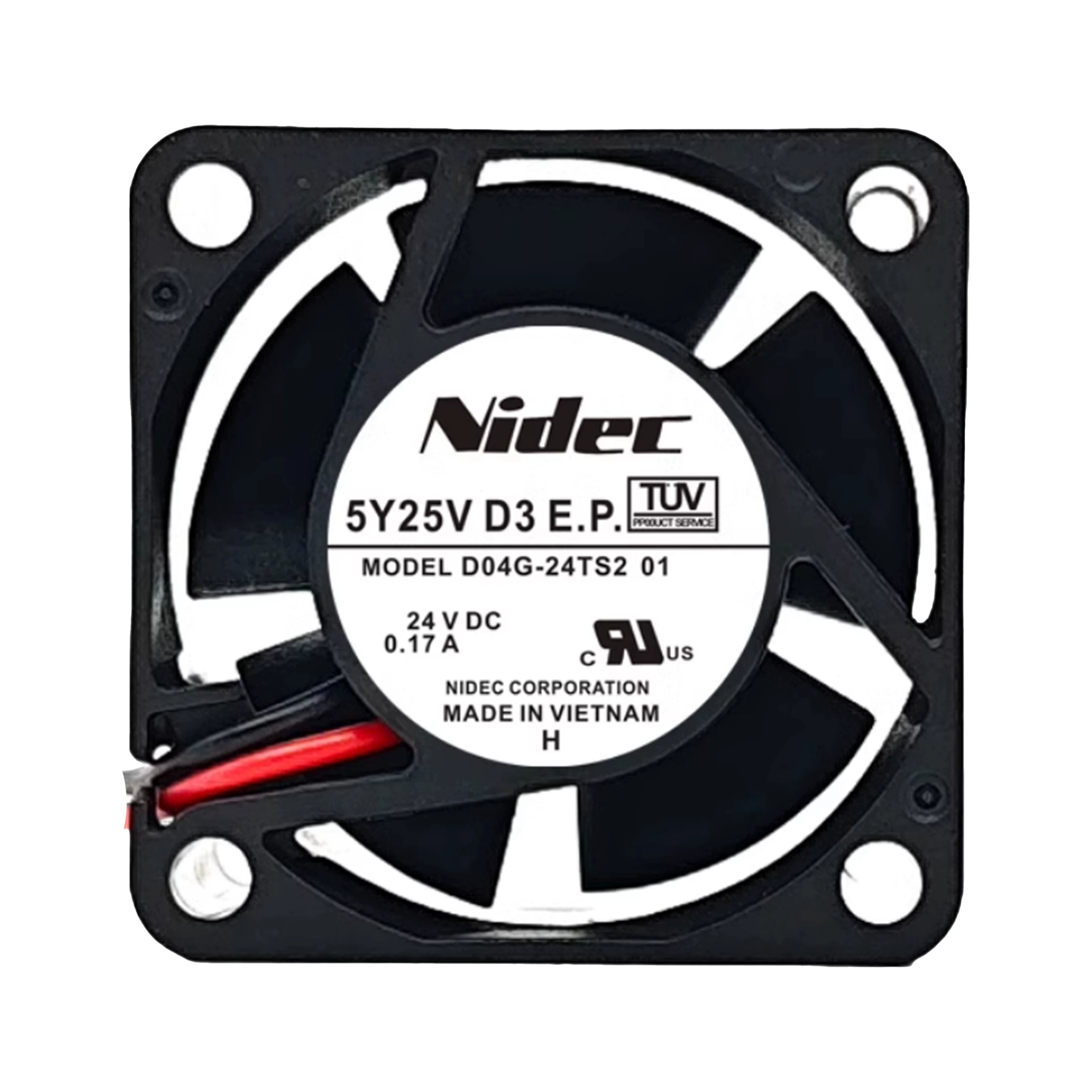 D04G-24TS2 01 Nidec 24V frequency converter cooling fan D04G-24TS2 01 Nidec 24V frequency converter cooling fan
