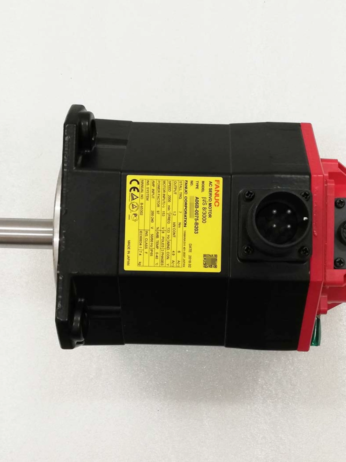 A06B-0075-B203 Fanuc servo motor