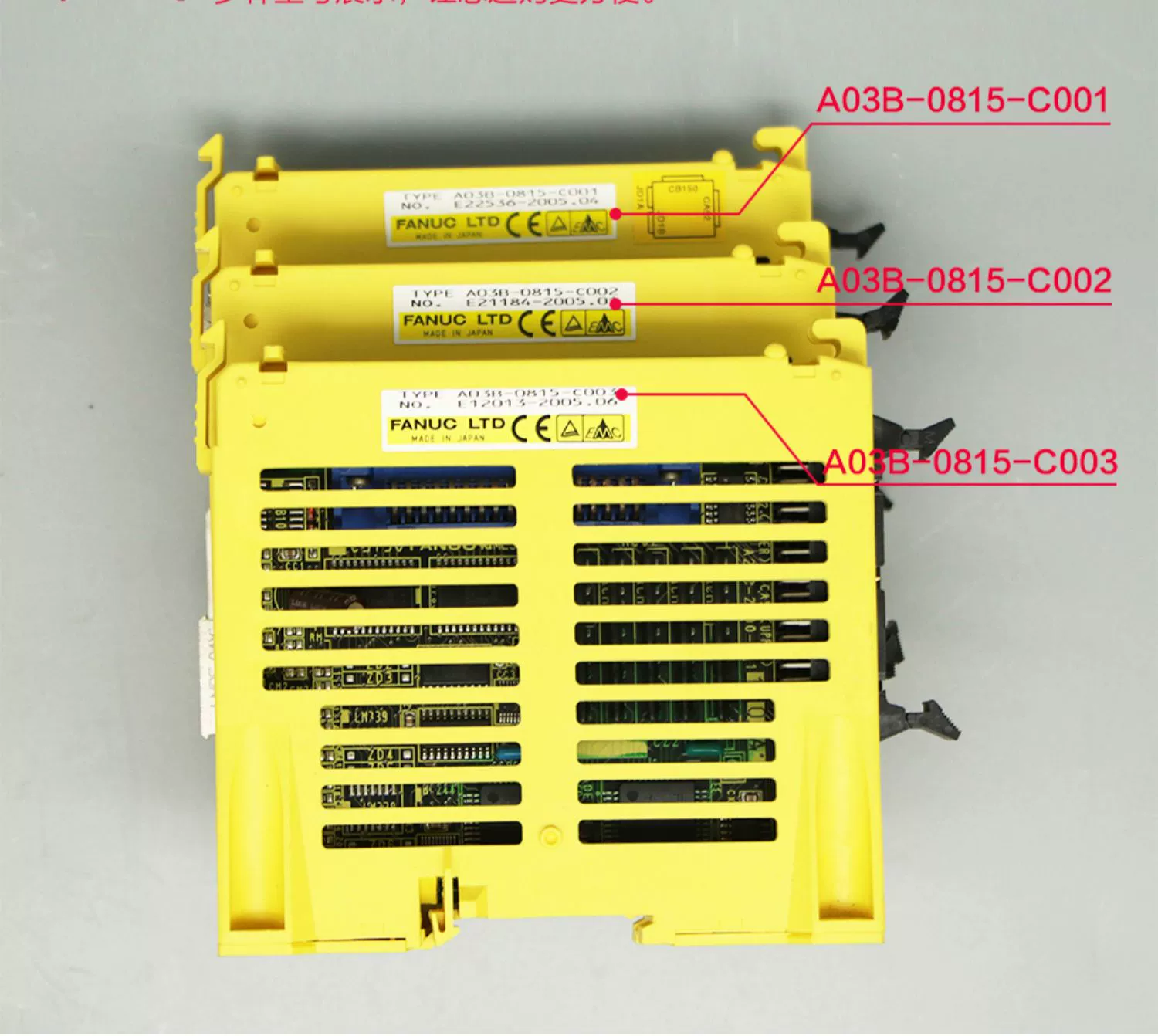 Fanuc IO module A03B-0815-C001 C002 C003 Fanuc IO module A03B-0815-C001 C002 C003