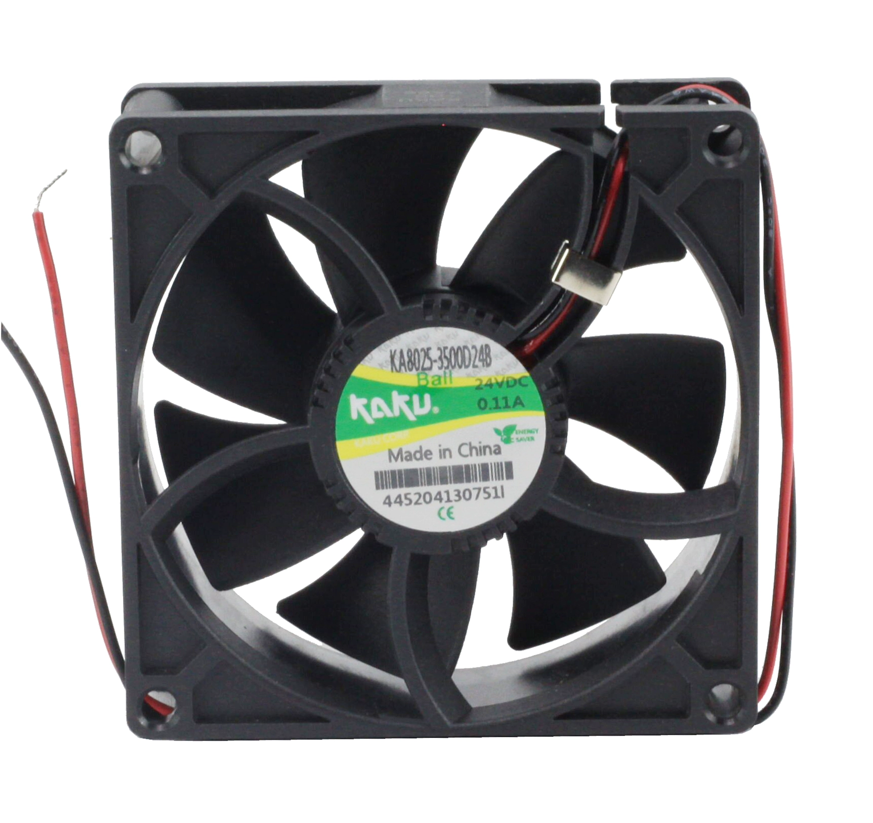 KAKU KA8025-3500D24B DC24V dual ball bearing 0.11A inverter fan