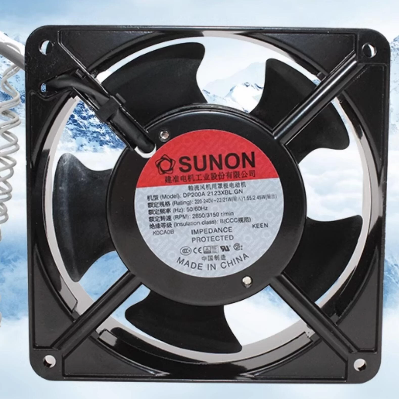 DP200A 2123XBL.GN SUNON AC Axial Flow Fan