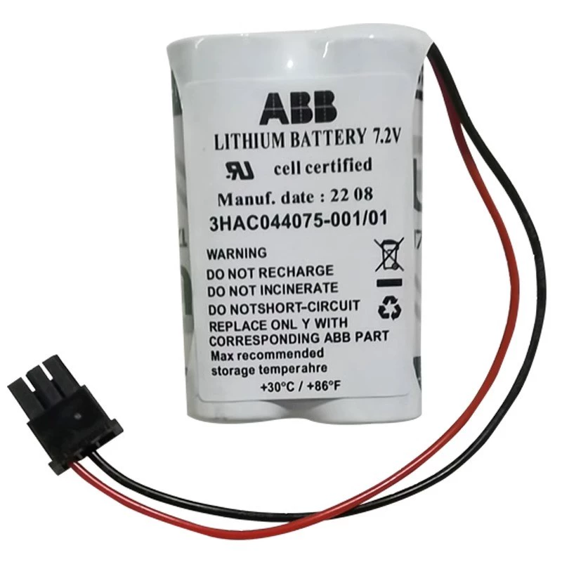 3HAC044075-001/01 ABB measurement board battery pack SMB 3HAC044075-001/01 ABB measurement board battery pack SMB