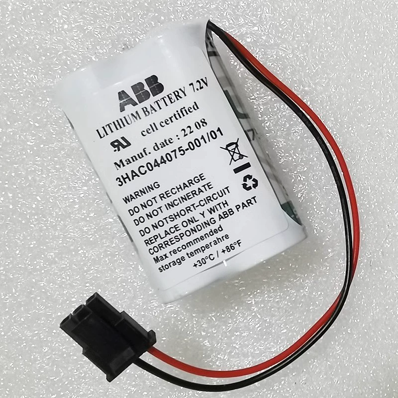 3HAC044075-001/01 ABB measurement board battery pack SMB 3HAC044075-001/01 ABB measurement board battery pack SMB