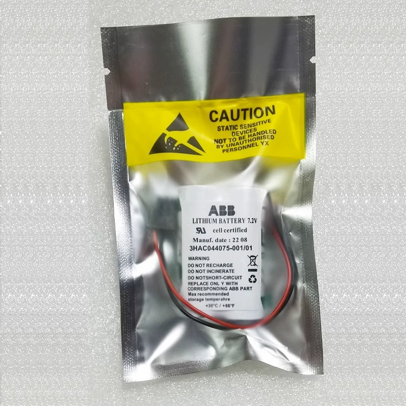 3HAC044075-001/01 ABB measurement board battery pack SMB 3HAC044075-001/01 ABB measurement board battery pack SMB