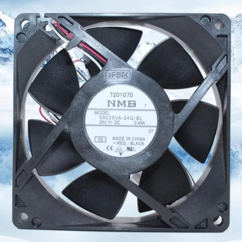 NMB 09225VA-24Q-BL DC24V 0.49A waterproof axial fan