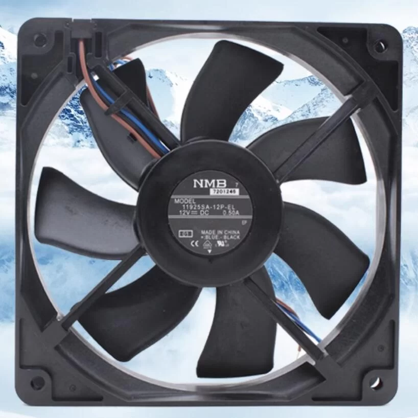 11925SA-12P-EL NMB 12V 0.5A Cabinet Cooling Fan