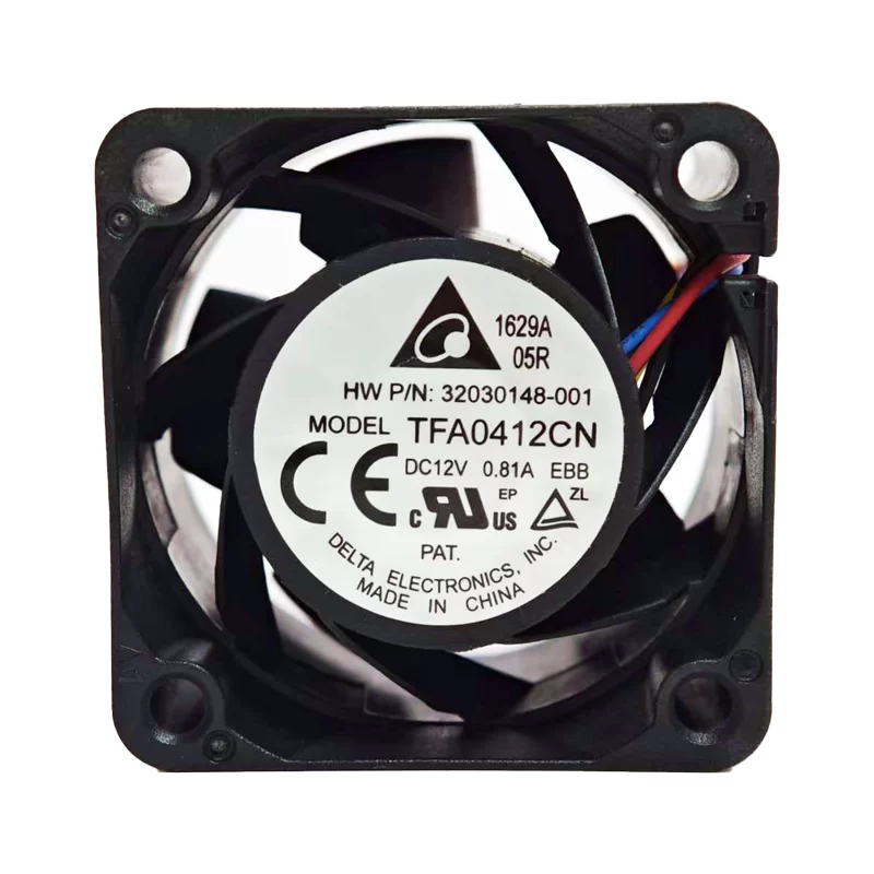 TFA0412CN-EBB Delta 12V 0.81A 4-wire cooling fan