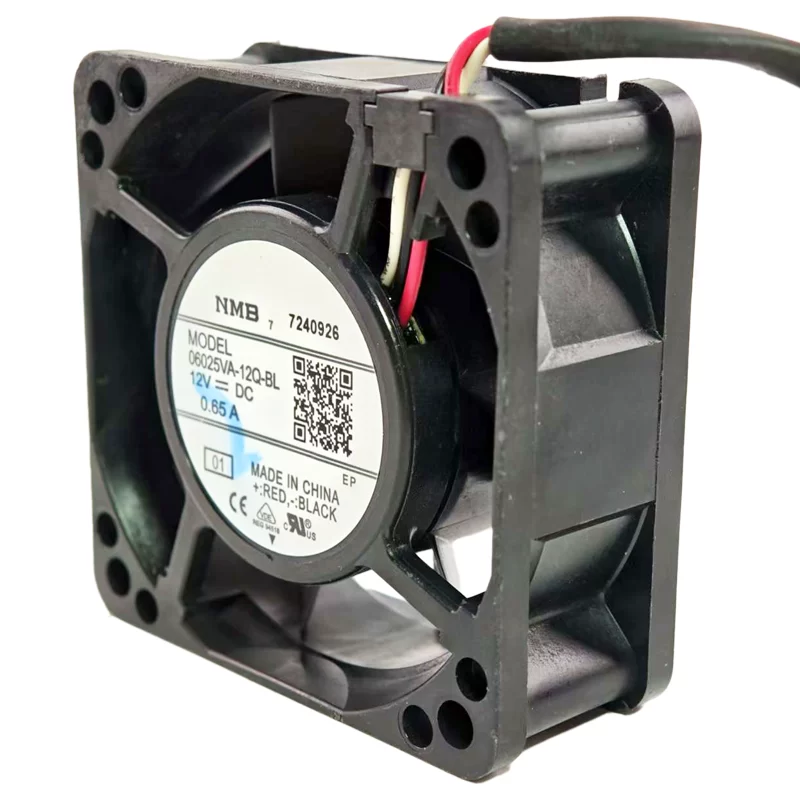 06025VA-12Q-BL-01 NMB DC12V 0.65A 3-wire axial fan 06025VA-12Q-BL-01 NMB DC12V 0.65A 3-wire axial fan