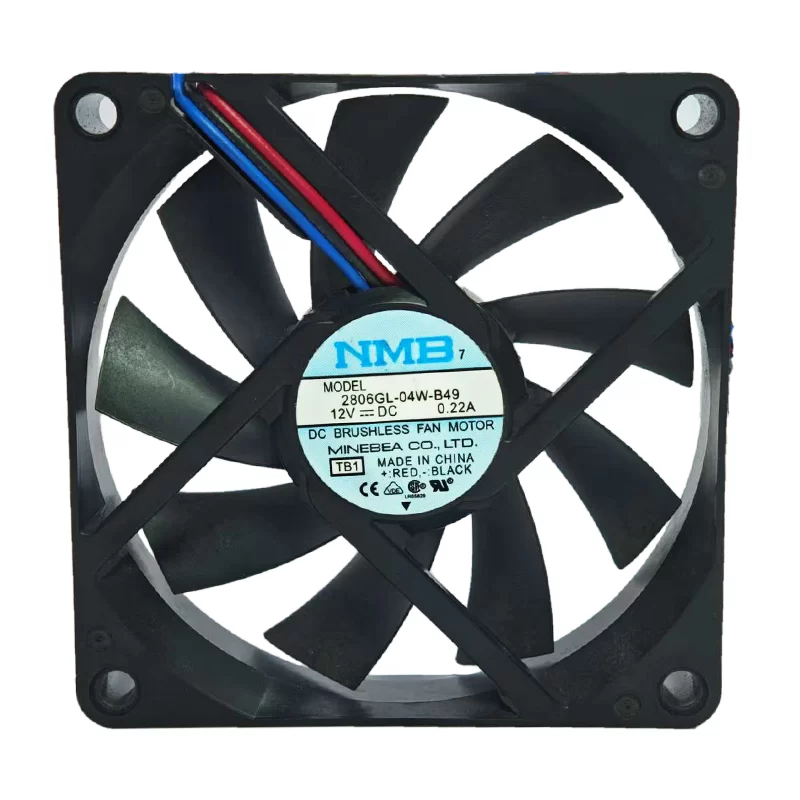 2806GL-04W-B49 NMB 12V 0.22A 3-wire axial fan