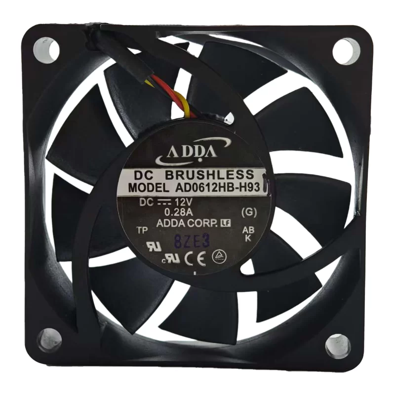 AD0612HB-H93 ADDA 12V 0.28A DC axial fan