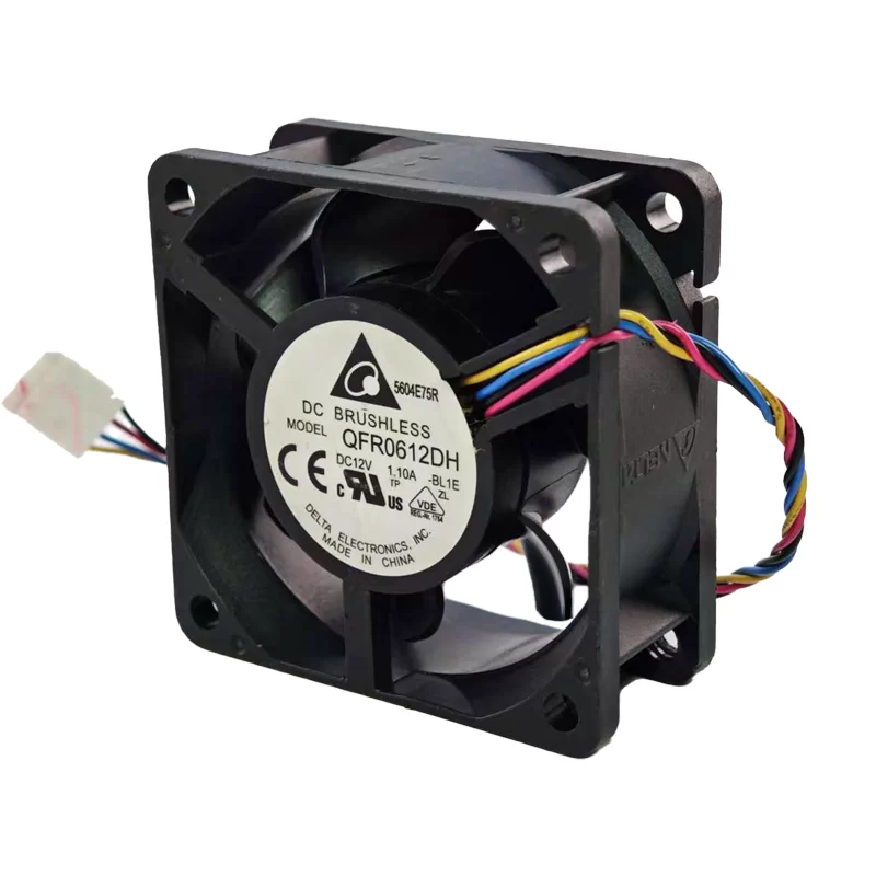 QFR0612DH-BL1E Delta DC12V 1.10A ball 4-wire cooling fan QFR0612DH-BL1E Delta DC12V 1.10A ball 4-wire cooling fan