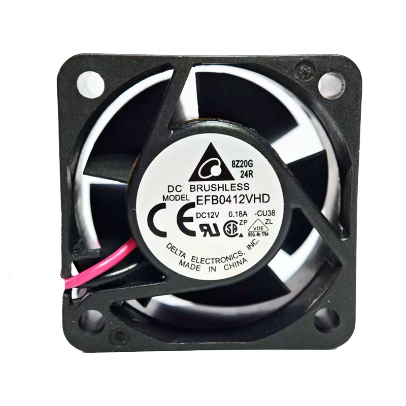 EFB0412VHD-CU38 Delta 12V 0.18A DC axial fan