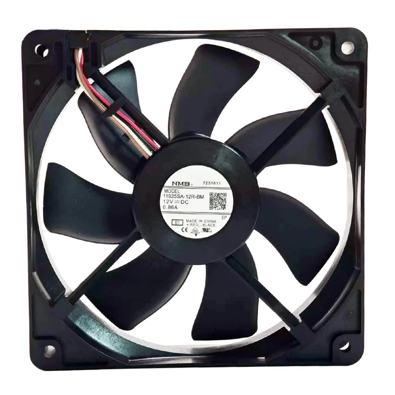 11925SA-12R-BM NMB 12V 0.86A 4-wire PWM axial fan