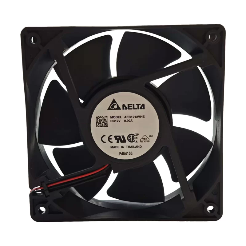 AFB1212VHE Delta 12V 0.9A 2-wire aixal fan