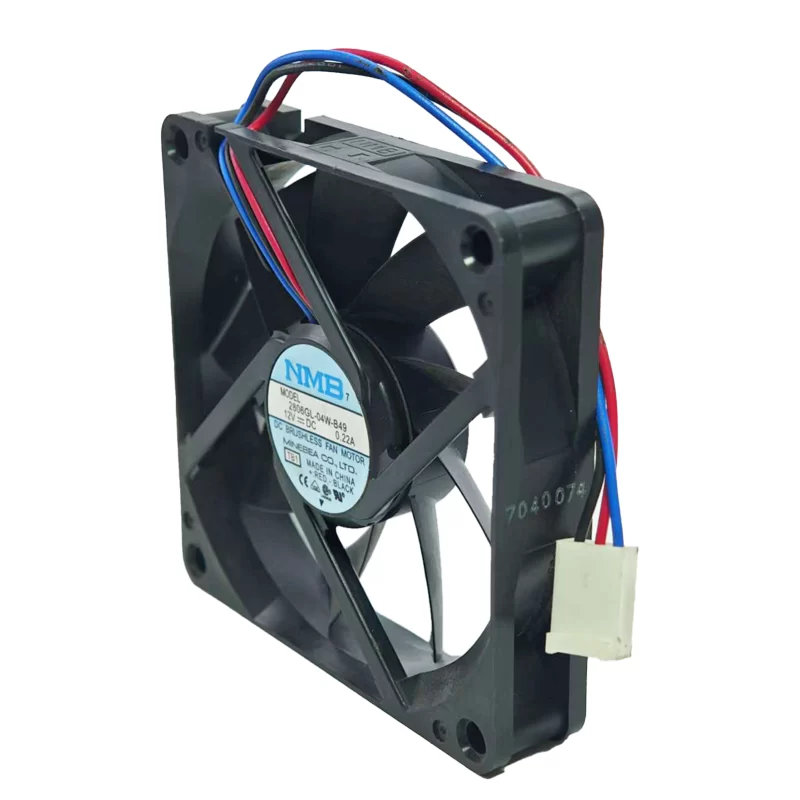 2806GL-04W-B49 NMB 12V 0.22A 3-wire axial fan 2806GL-04W-B49 NMB 12V 0.22A 3-wire axial fan