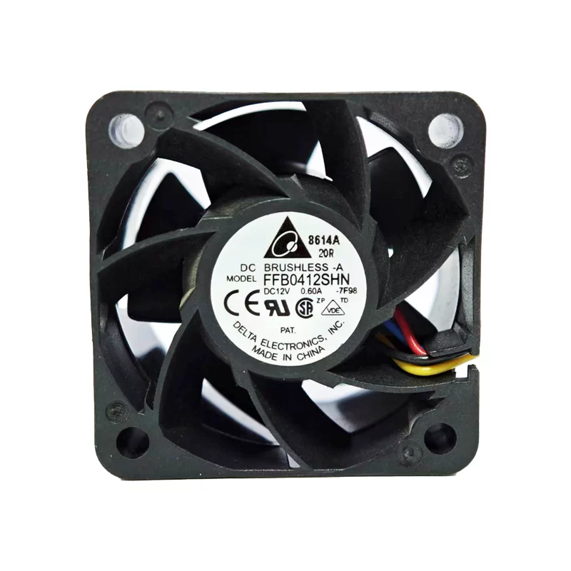 FFB0412SHN-7F98 Delta 12V 0.6A 4028 axial fan