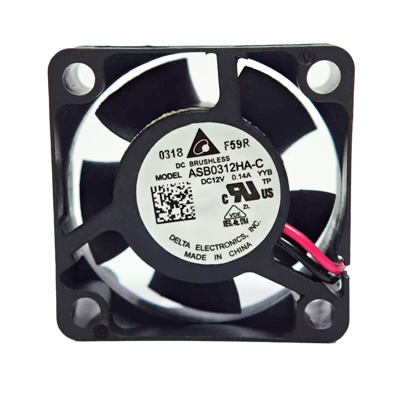 ASB0312HA-CYYB Delta 12V 0.14A 2-wire axial fan
