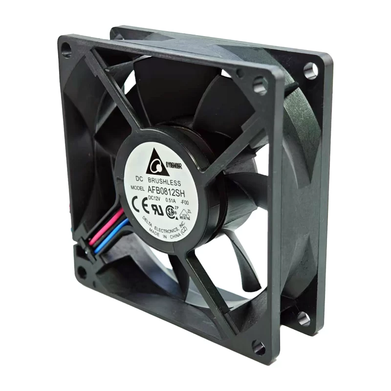 AFB0812SH-F00 Delta 12V 0.51A ball axial fan AFB0812SH-F00 Delta 12V 0.51A ball axial fan