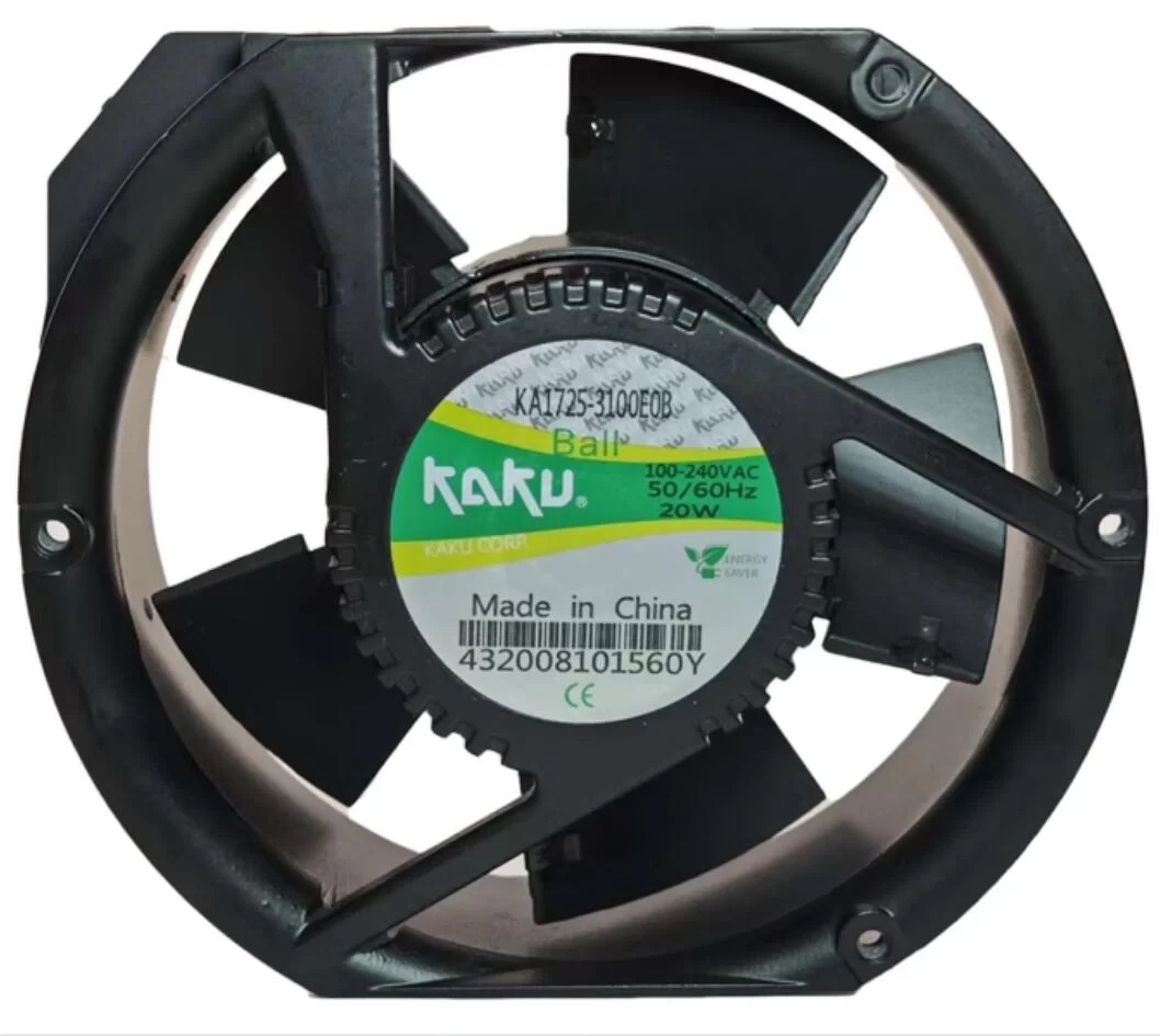 KA1725-3100E0B KAKU 20W 220V cabinet AC Axial Fan KA1725-3100E0B KAKU 20W 220V cabinet AC Axial Fan
