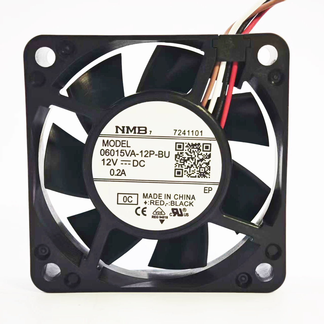 06015VA-12P-BU NMB 12V 0.2A 4-wire PWM cooling fan