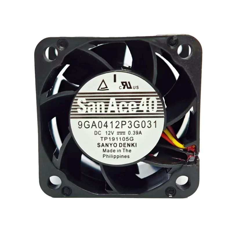9GA0412P3G031 Sanyo 12V 0.39A DC axial fan