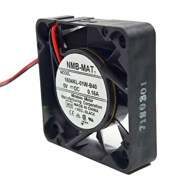 1604KL-01W-B40 NMB 5V 0.16A servo drive cooling fan 1604KL-01W-B40 NMB 5V 0.16A servo drive cooling fan