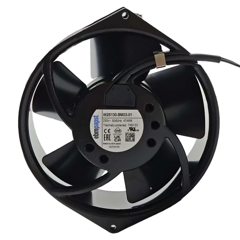 W2S130-BM03-01 ebm-papst 7450ES 230V AC axial fan