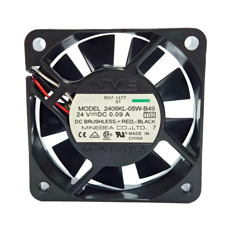 2406KL-05W-B49 NMB 24V 0.09A DC axial fan