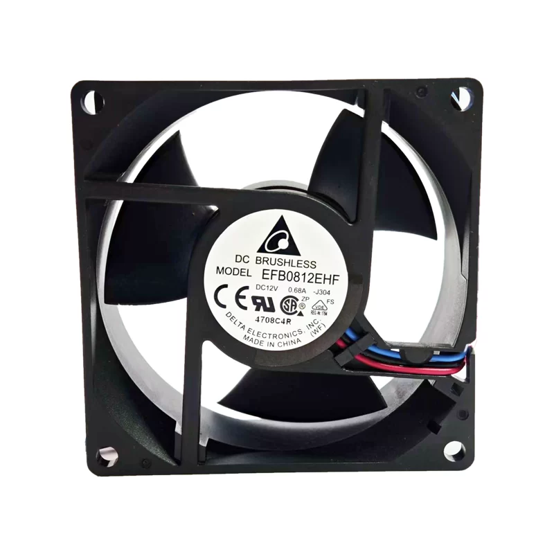 EFB0812EHF-J304 Delta DC12V 0.68A inverter 3-wire fan