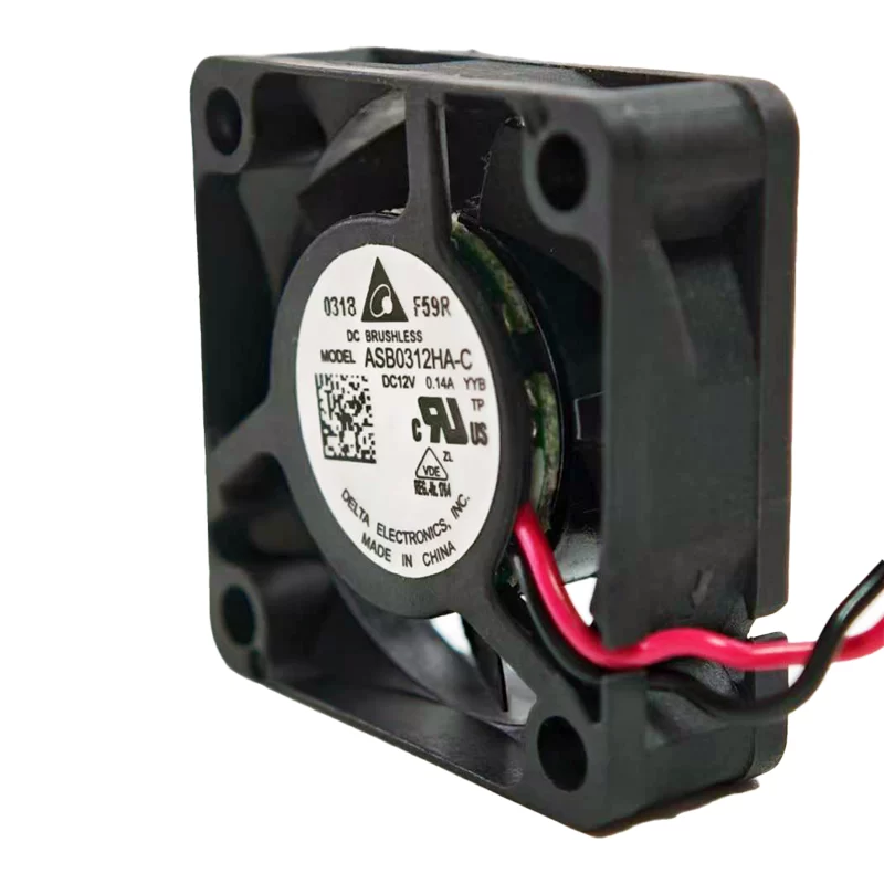 ASB0312HA-CYYB Delta 12V 0.14A 2-wire axial fan ASB0312HA-CYYB Delta 12V 0.14A 2-wire axial fan