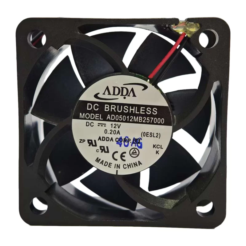 AD05012MB257000 ADDA DC12V 0.20A axial cooling fan