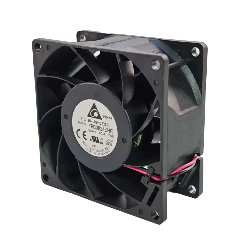 FFB0824EHE-YWR Delta 24V 0.75A cooling fan FFB0824EHE-YWR Delta 24V 0.75A cooling fan
