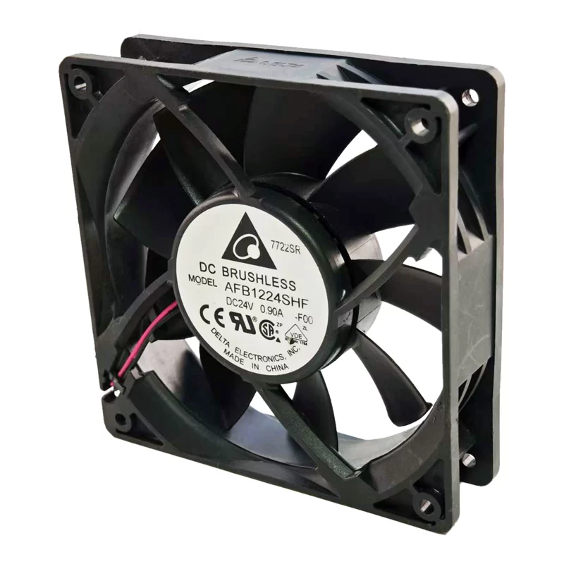 AFB1224SHF-F00 Delta 24V 0.9A axial cooling fan AFB1224SHF-F00 Delta 24V 0.9A axial cooling fan