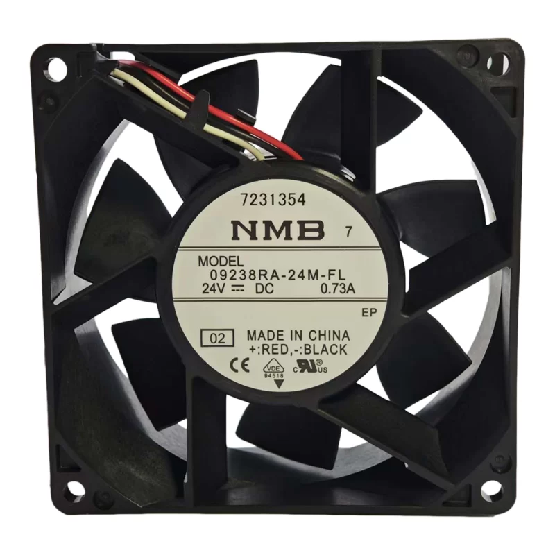 09238RA-24M-FL NMB DC24V 0.73A 3-wire axial fan