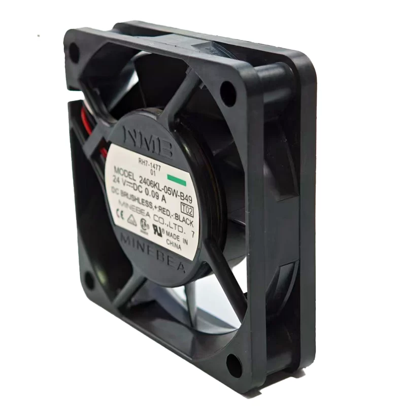 2406KL-05W-B49 NMB 24V 0.09A DC axial fan 2406KL-05W-B49 NMB 24V 0.09A DC axial fan
