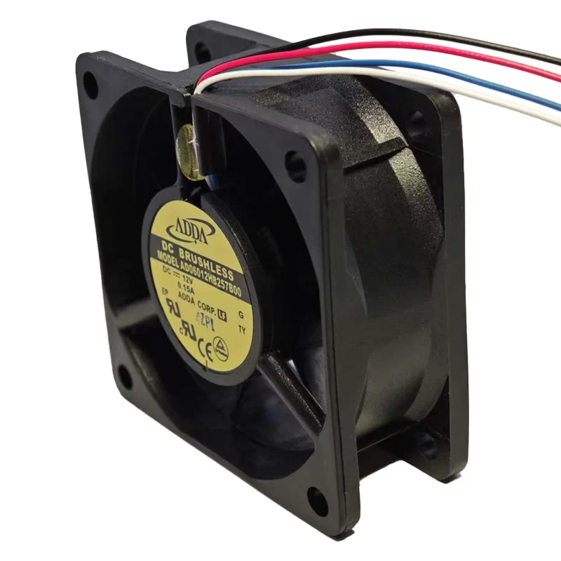 AD06012HB257B00 ADDA DC12V 0.15A 4-wire axial fan AD06012HB257B00 ADDA DC12V 0.15A 4-wire axial fan
