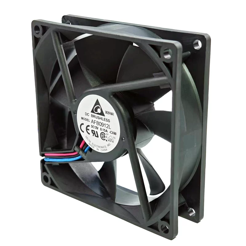 AFB0912L-CX60 Delta DC12V 0.15A silent 3-wire axial fan AFB0912L-CX60 Delta DC12V 0.15A silent 3-wire axial fan