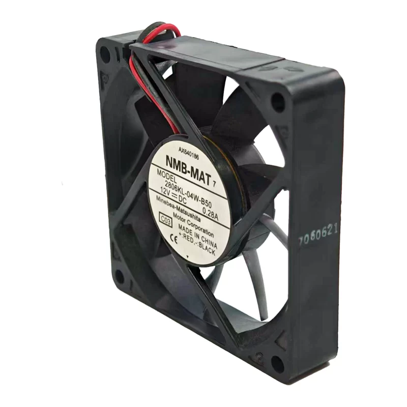 2806KL-04W-B50 NMB 12V 0.28A DC axial fan 2806KL-04W-B50 NMB 12V 0.28A DC axial fan