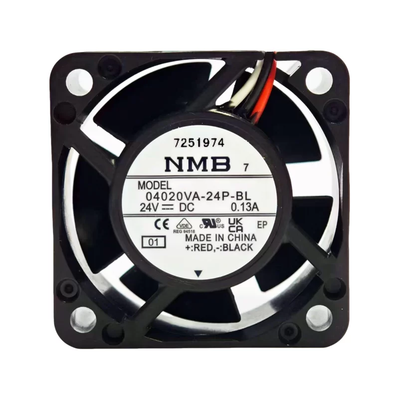 04020VA-24P-BL-01 NMB 24V 0.13A DC Axial fan
