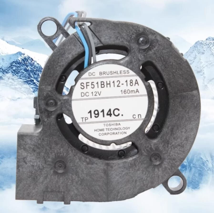 SF51BH12-18A 12V 3-wire Toshiba projector blower fan