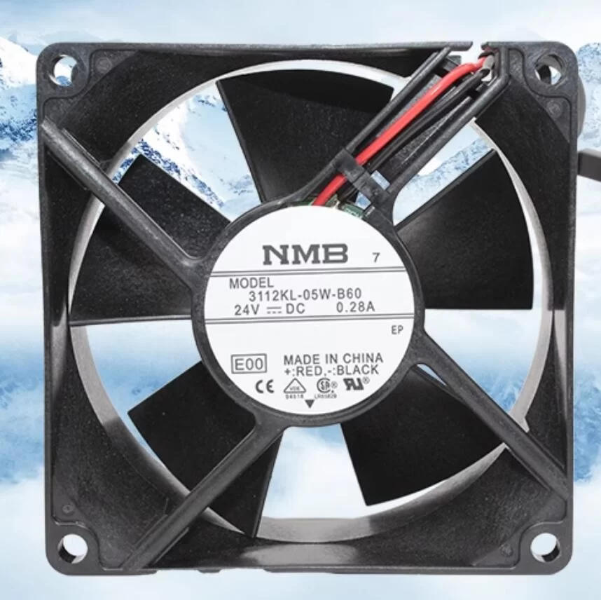 3112KL-05W-B60 NMB DC24V 0.28A cooling fan
