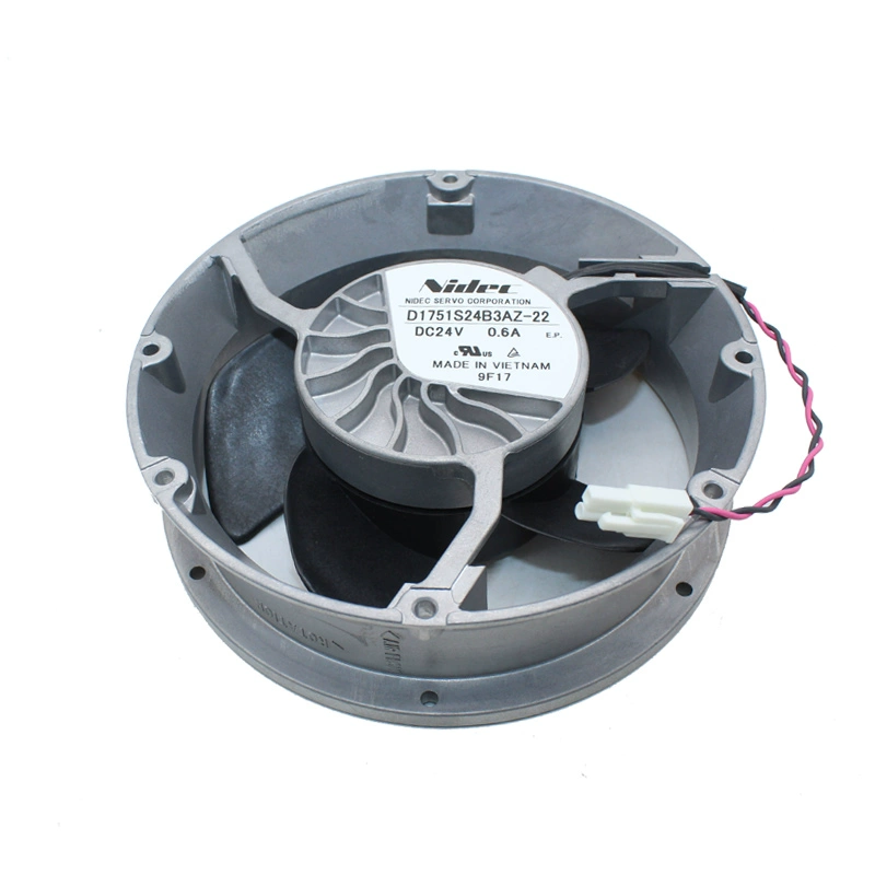 D1751S24B3AZ-22 Nidec 24V 0.6A inverter cooling fan D1751S24B3AZ-22 Nidec 24V 0.6A inverter cooling fan