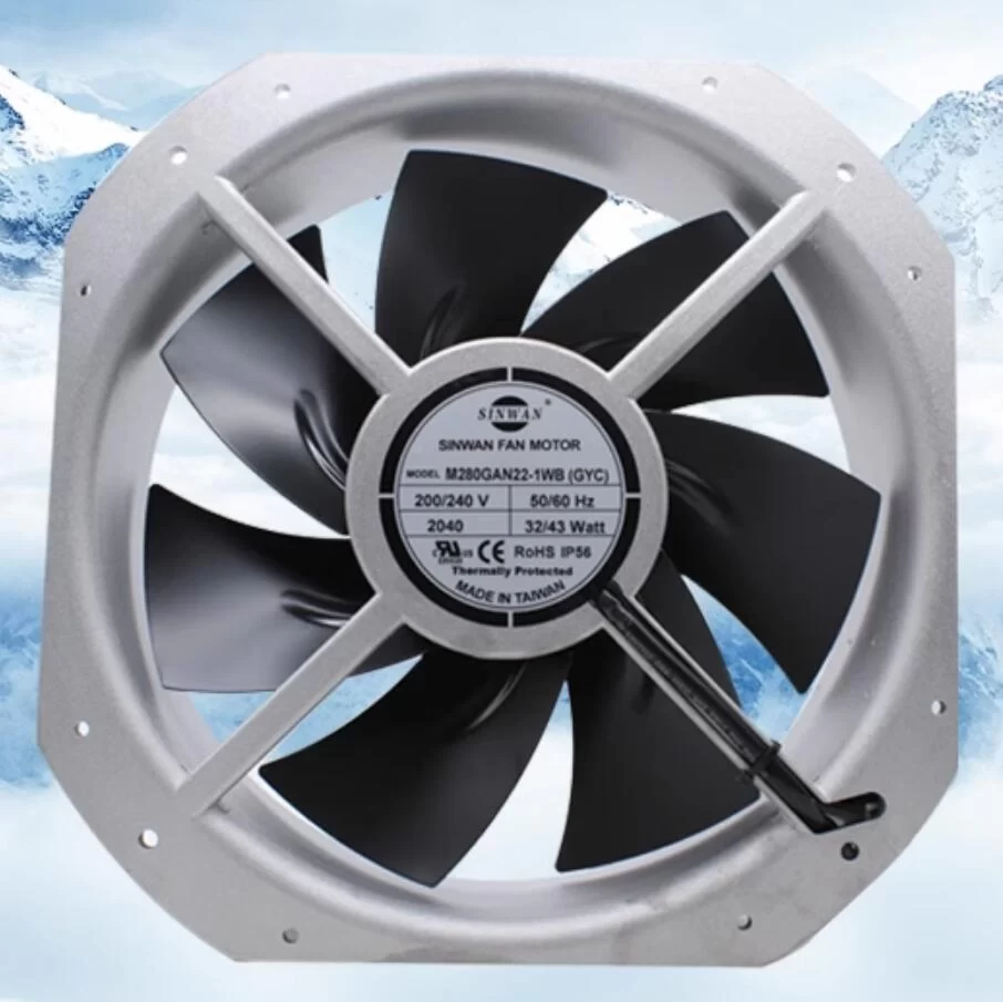 M280GAN22-1WB Sinwan Metal 240V AC All Metal fan