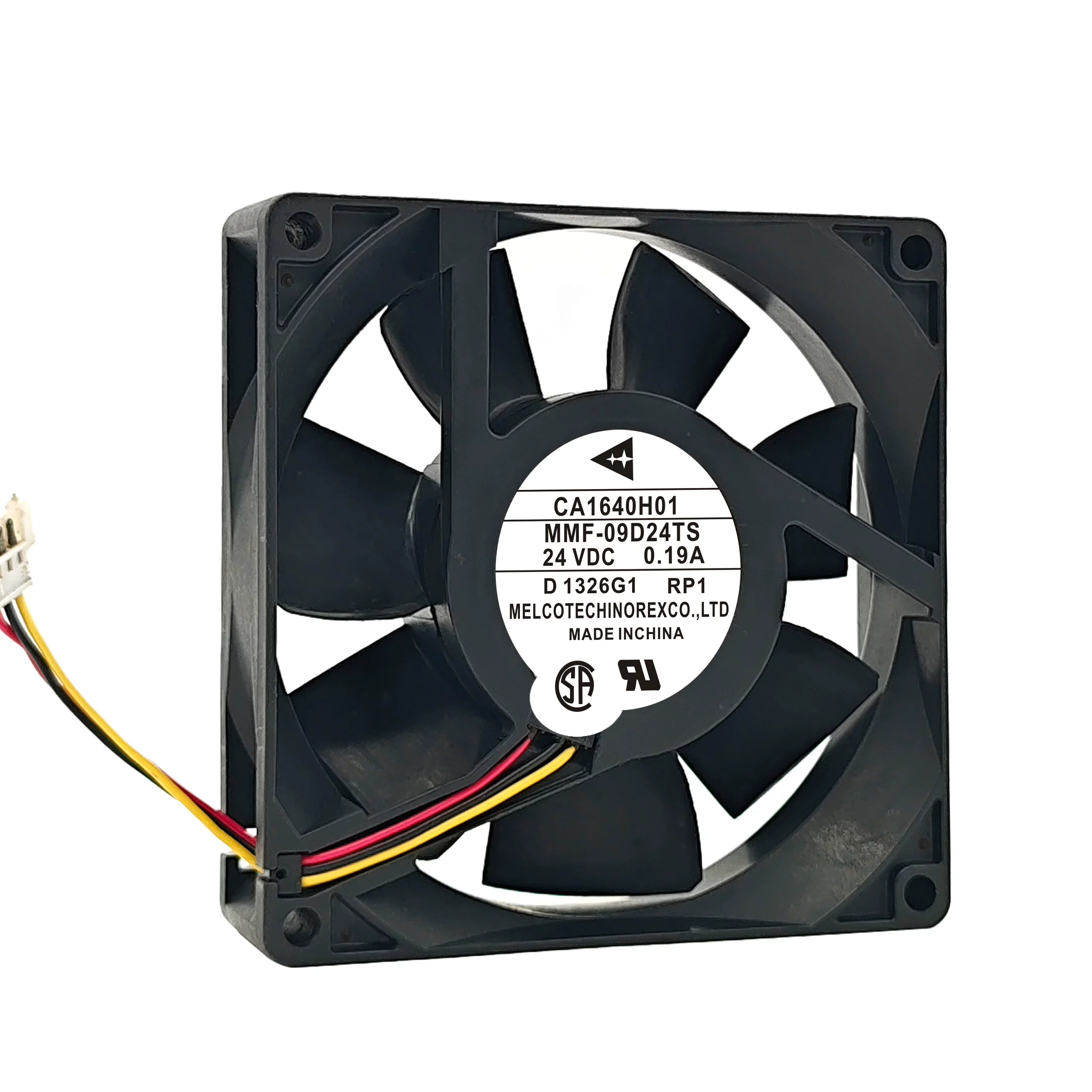 CA1640H01 MMF-09D24TS-RP1 24VDC 0.19A Melco cooling fan CA1640H01 MMF-09D24TS-RP1 24VDC 0.19A Melco cooling fan